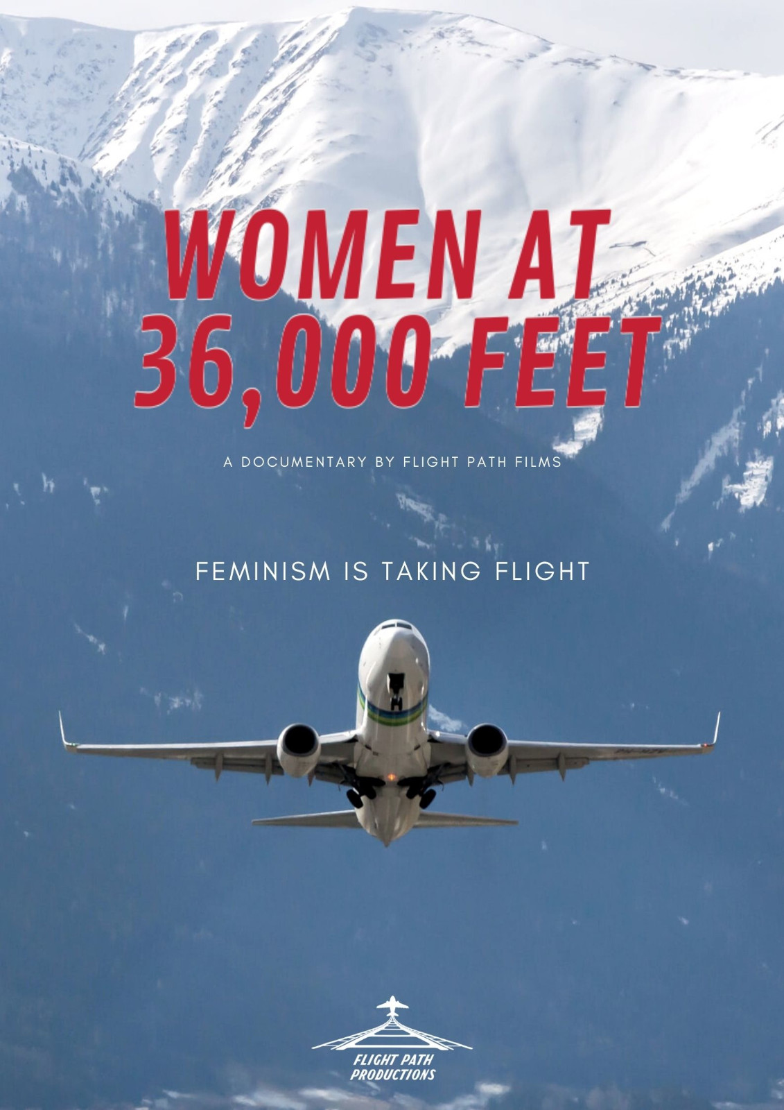 Women at 36,000 feet film poster